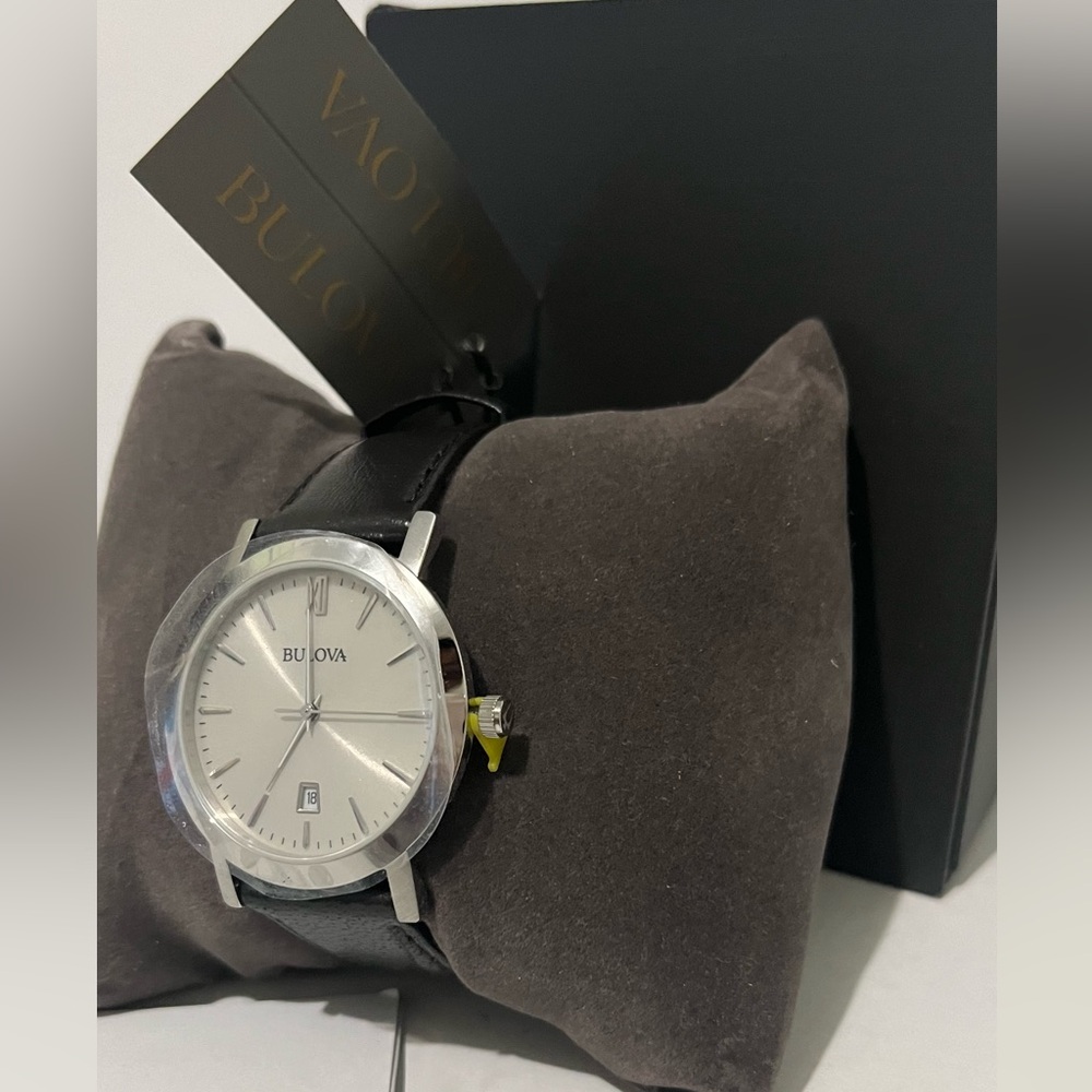 Bulova Silver Analog Watch - Picture 2 of 8